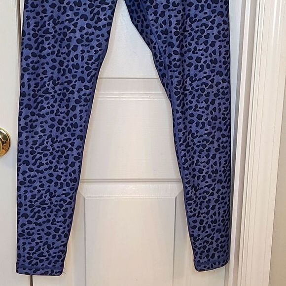 Calia Blue Animal Print Leggings Size Medium - Picture 3 of 6
